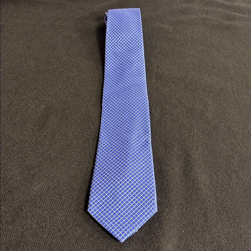 Nautica Blue Patterned Tie